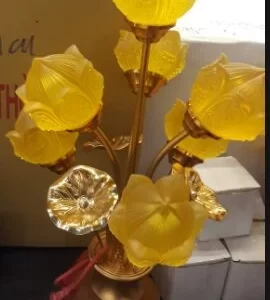 Đèn Sen Lưu Ly Hoa Cánh Búp Cát Tường 7 Bông