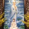 Tranh Tượng Quan Âm Nam Hải