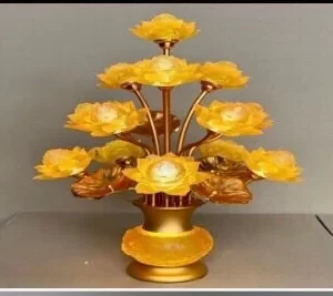 Đèn Sen Lưu Ly Hoa Cánh Nhụy 13 Bông
