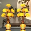 Đèn Sen Lưu Ly Hoa Nở Cánh 7 Bông 