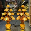 Đèn Sen Lưu Ly Hoa Cánh 13 Bông