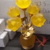 Đèn sen lưu ly hoa cánh búp cát tường 5 bông