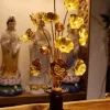 đèn sen đồng 13 bông
