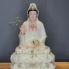 Tượng Quan Âm Trắng Song Chuỗi