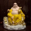 Phật Di Lặc Hổ Phách