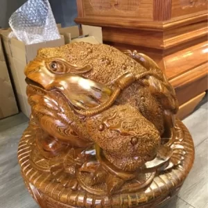 Thiềm Thừ Gỗ Đuôi Công