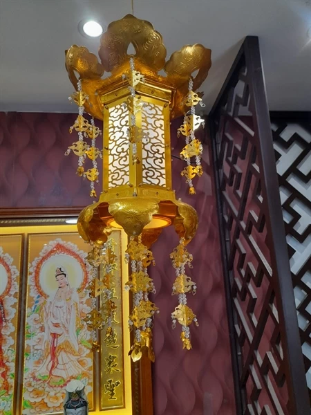 Tràng Phan Bảo Cái mạ vàng
